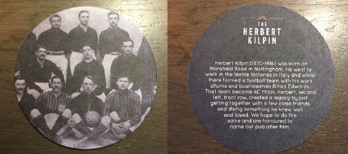 Herbert Kilpin Beermat